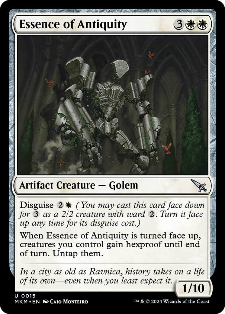 Essence of Antiquity (MKM-015) - Murders at Karlov Manor Foil