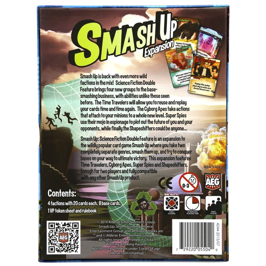 Smash Up Expansion: Science Fiction Double Feature