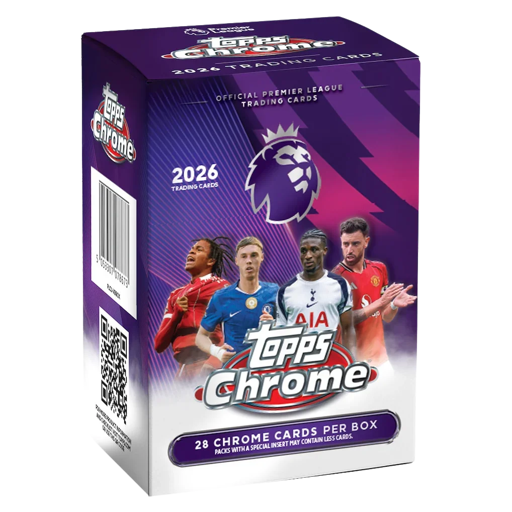 2026 Topps Premier League Chrome - Value Box - Golden Apple Comics