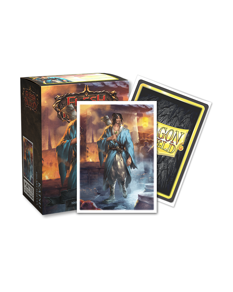 Dragon Shield: Standard 100ct Art Sleeves - Flesh and Blood (Katsu - Matte)