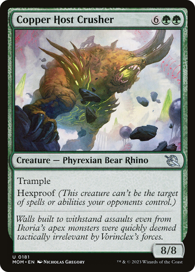 Copper Host Crusher (MOM-181) - March of the Machine Foil