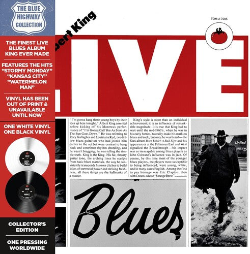 Albert King Albert Live (Colored Vinyl, White, Deluxe Edition, Limited Edition, Remastered) (2 Lp) [Vinyl]