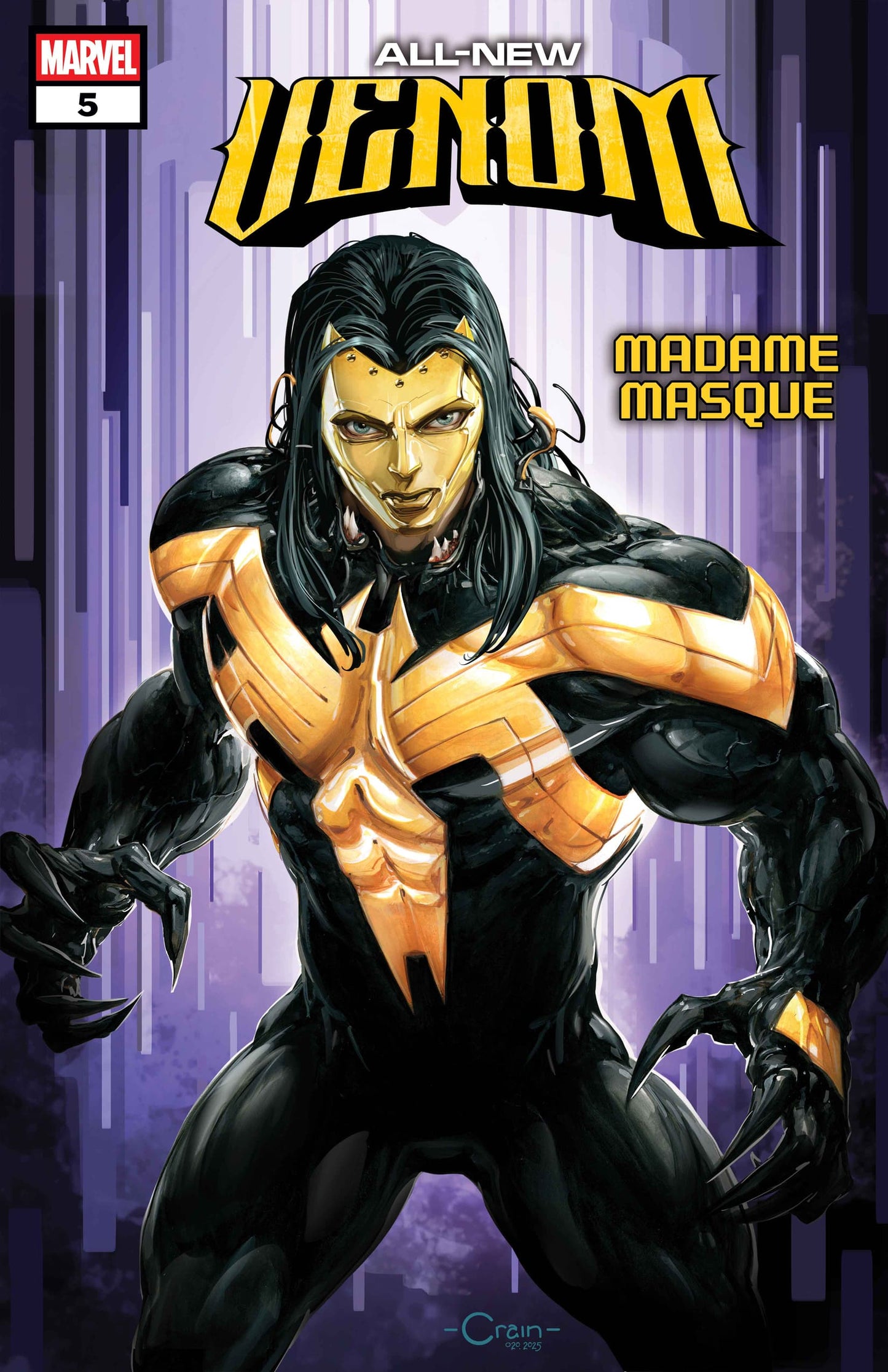 All-New Venom #5 B Clayton Crain Suspect Variant (04/02/2025) Marvel - Golden Apple Comics