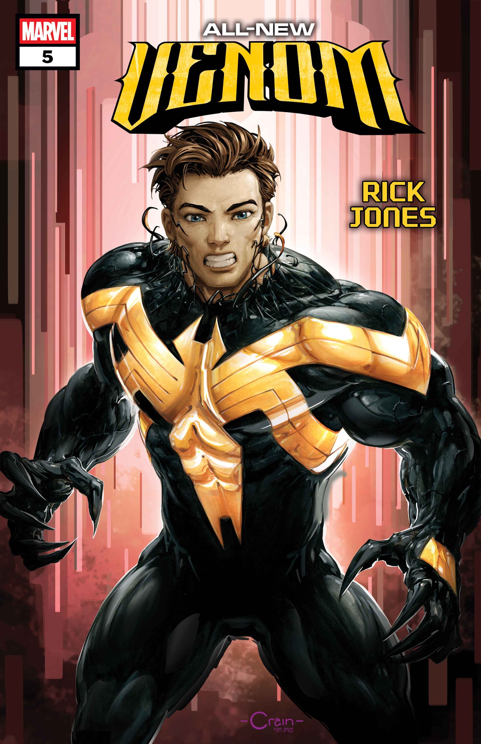 All-New Venom #5 D Clayton Crain Suspect Variant (04/02/2025) Marvel - Golden Apple Comics