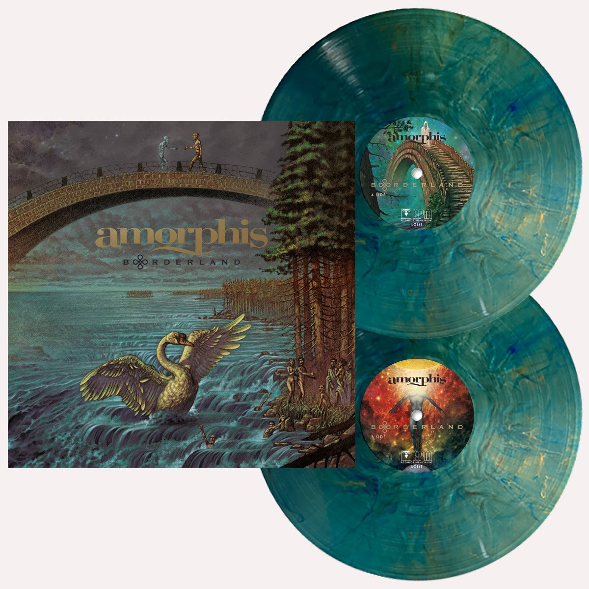 Borderland (Indie Exclusive) ("Borderland" Green Blue Marbled Vinyl) [2Lp] (Vinyl)