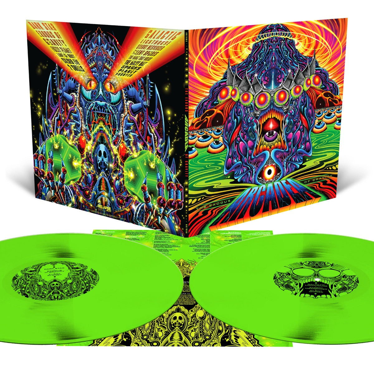 The Exodus Of Gravity (Neon Green Vinyl) [2LP] (Vinyl)