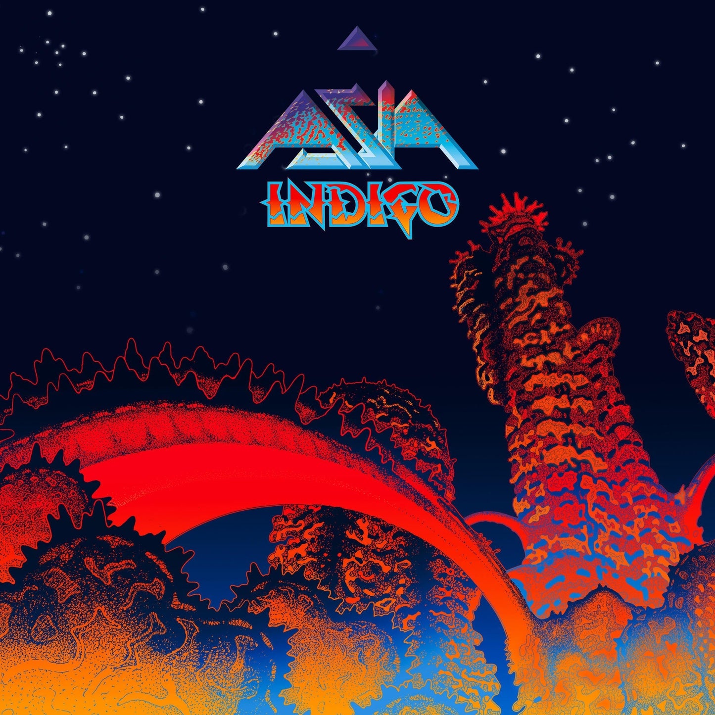 PRE-ORDER Asia - Indigo [Black Vinyl] [2LP] [Vinyl]