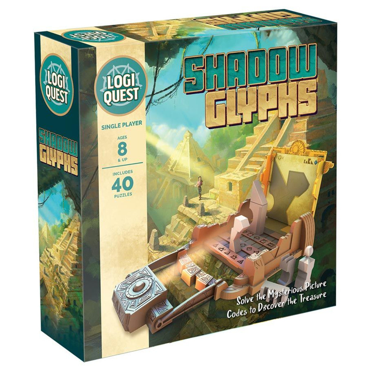 LogiQuest Shadow Glyphs Logic Puzzle - Golden Apple Comics