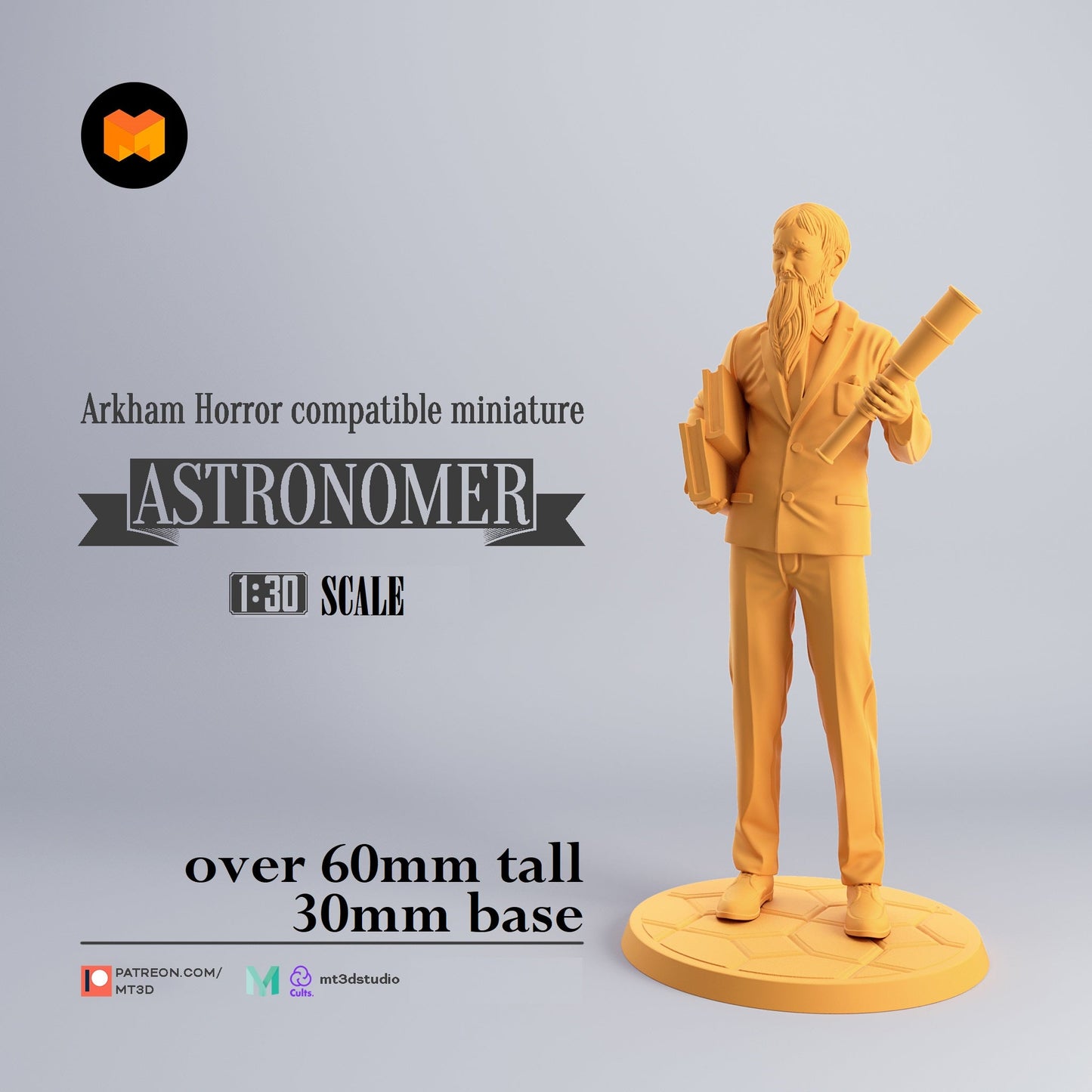 Arkham Compatible Investigator: The Astronomer (Norman Withers) - Golden Apple Comics
