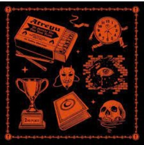 Atreyu The Beautiful Dark of Life - Red Teal & Yellow Swirl [Vinyl]