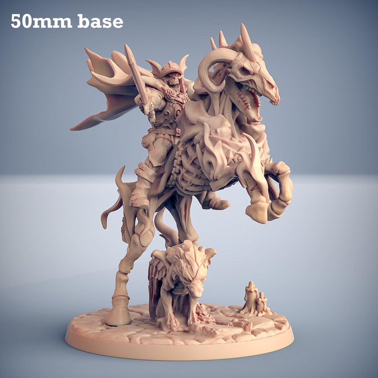 Azekiel the Nightmare (Demonic Horse, Wild or With Rider)