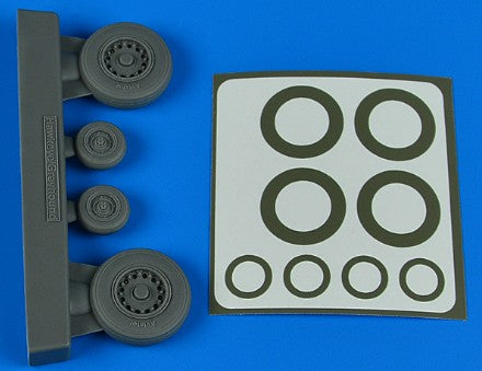 Aires 4829 1/48 E2 Hawkeye/C2 Greyhound Wheels & Paint Masks For KIN