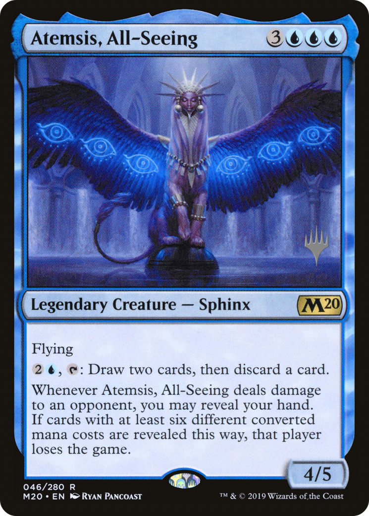 Atemsis, All-Seeing (PPM20-046) - Core Set 2020 Promos Foil