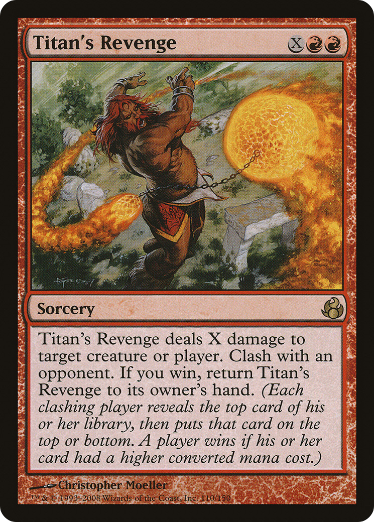Titan's Revenge (MOR-110) - Morningtide Foil