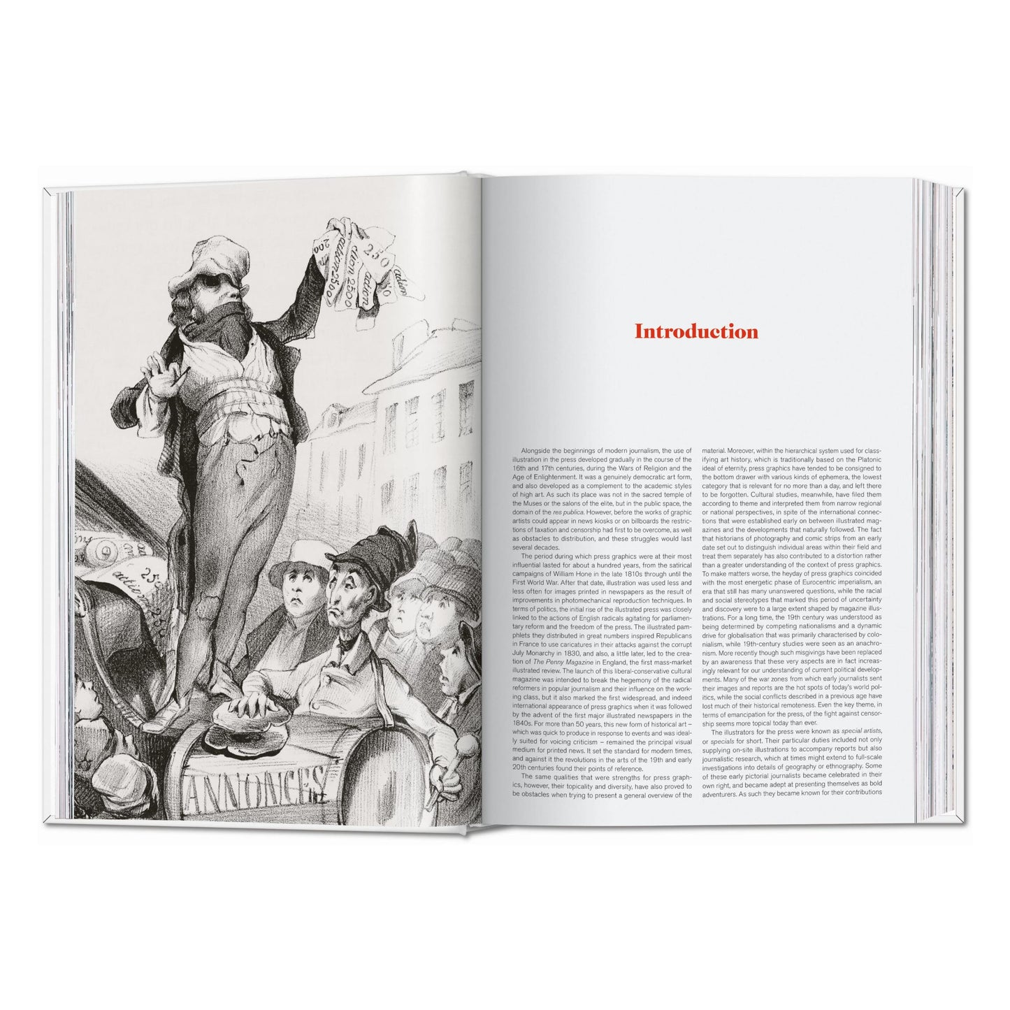 History of Press Graphics. 1819–1921 (German, French, English)