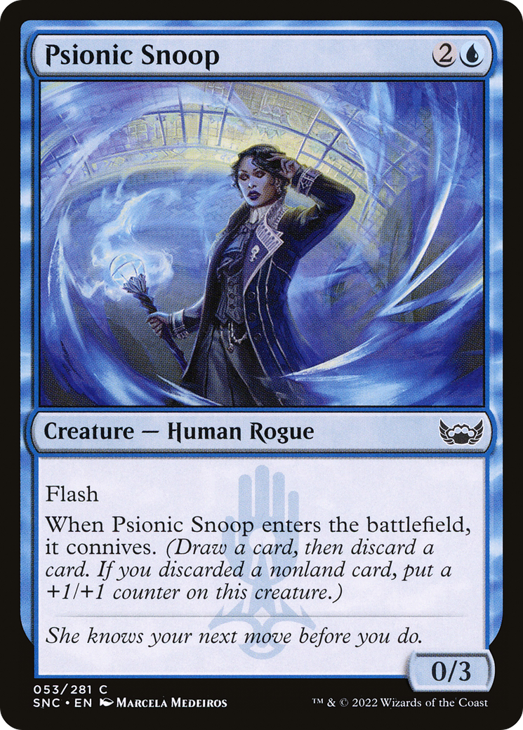Psionic Snoop (SNC-053) - Streets of New Capenna