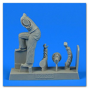 Aerobonus 350008 1/35 WWII German Submarine Kriegsmarine Sailor #5 (One Knee Ben