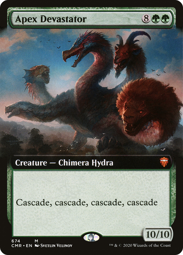 Apex Devastator (CMR-674) - Commander Legends: (Extended Art)