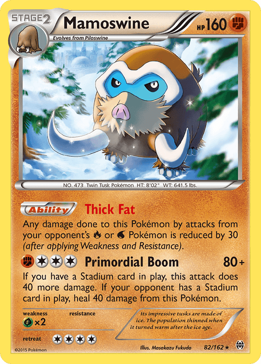 Mamoswine (82/162) [XY: BREAKthrough]