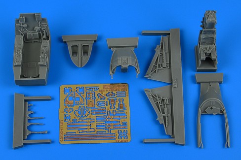 Aires 4824 1/48 FA2 Sea Harrier Cockpit Set For KIN