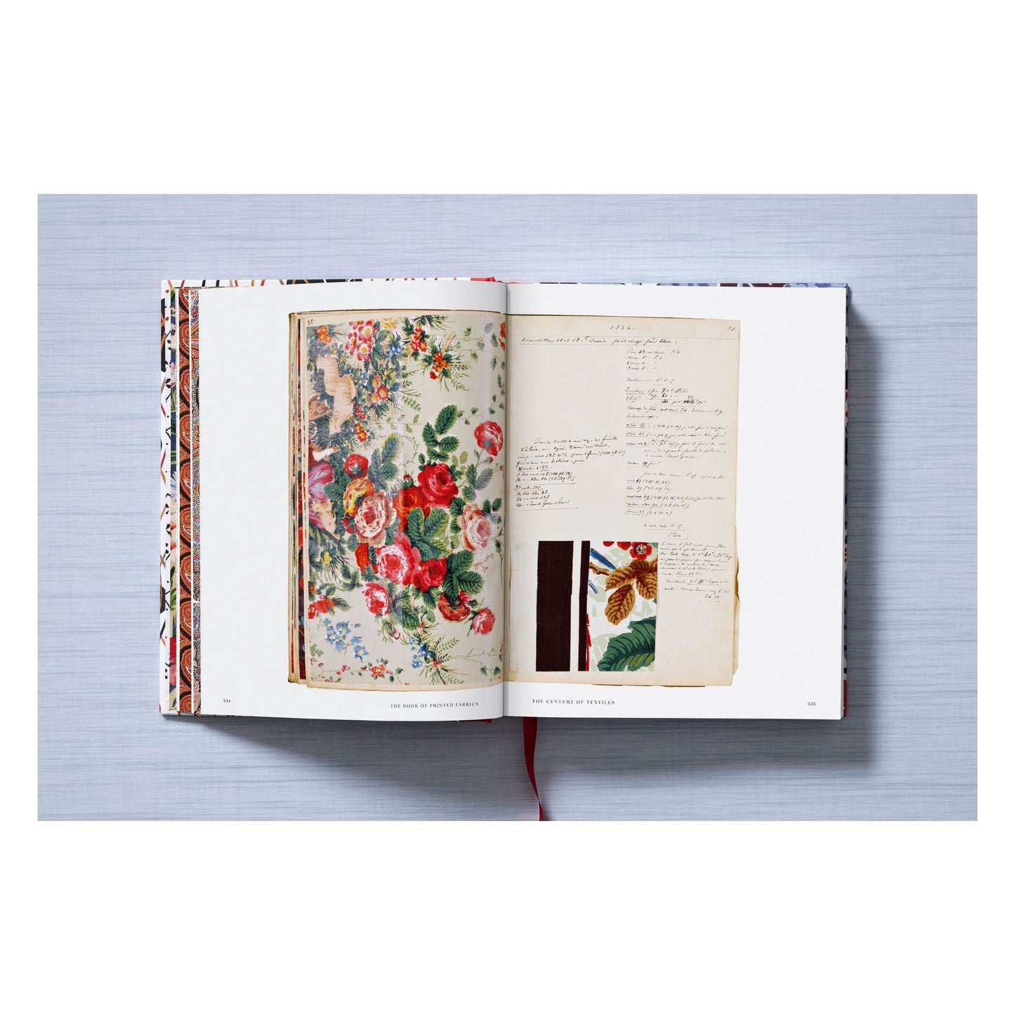 Printed Fabrics. From the 16th century until today (German, French, English)