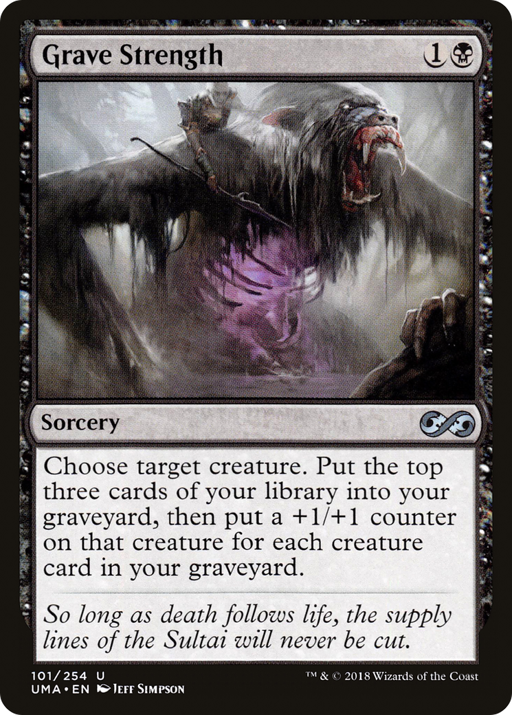 Grave Strength (UMA-101) - Ultimate Masters
