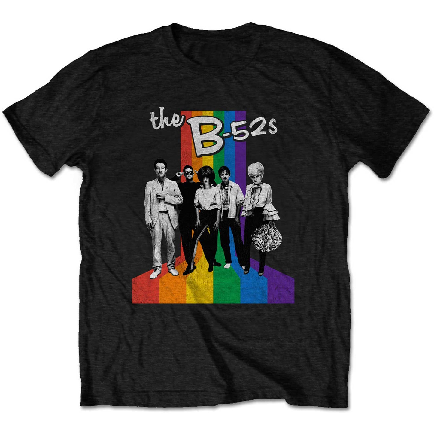 B52s Rainbow Stripes [T-Shirt] - Golden Apple Comics