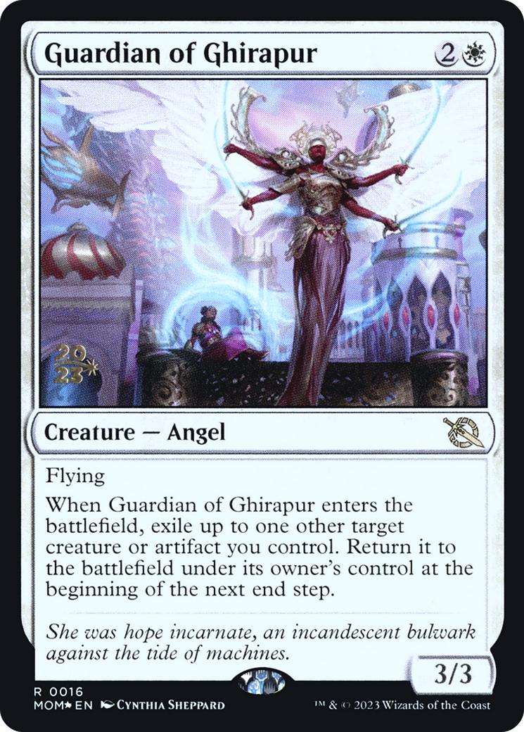 Guardian of Ghirapur (PRE-016) - March of the Machine Promos Foil