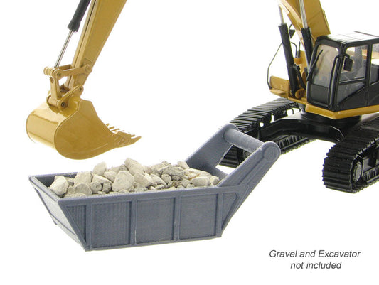 3D To Scale 50-160-GY 1/50 – Gravel Box Gray Scene Detail Prop
