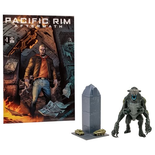 McFarlane Toys Pacific Rim Kaiju Wave 1 4-Inch Scale Action Figure with Comic Book - Choose a Figure