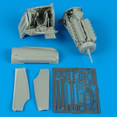 Aires 4343 1/48 Spitfire F Mk 24 Detail Set For ARX