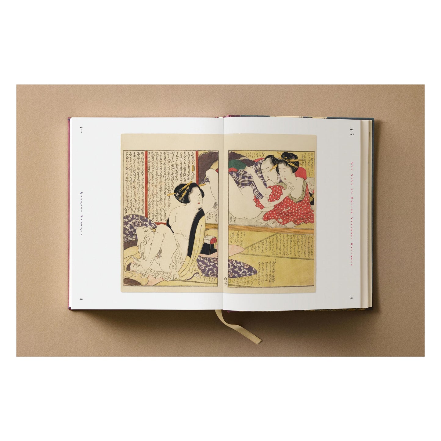 Hokusai. Shunga (German, French, English)