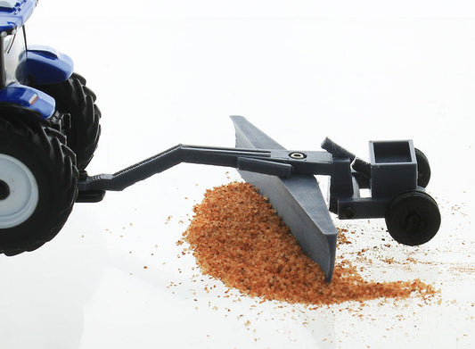 3D To Scale 64-364-GY 1/64 – Grader Blade Pull Type Gray Scene Detail