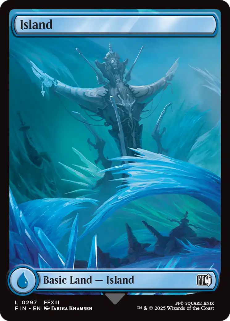 Island (FIN-297) - FINAL FANTASY Foil - Golden Apple Comics