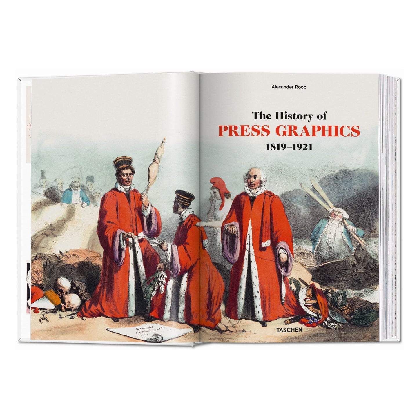 History of Press Graphics. 1819–1921 (German, French, English)