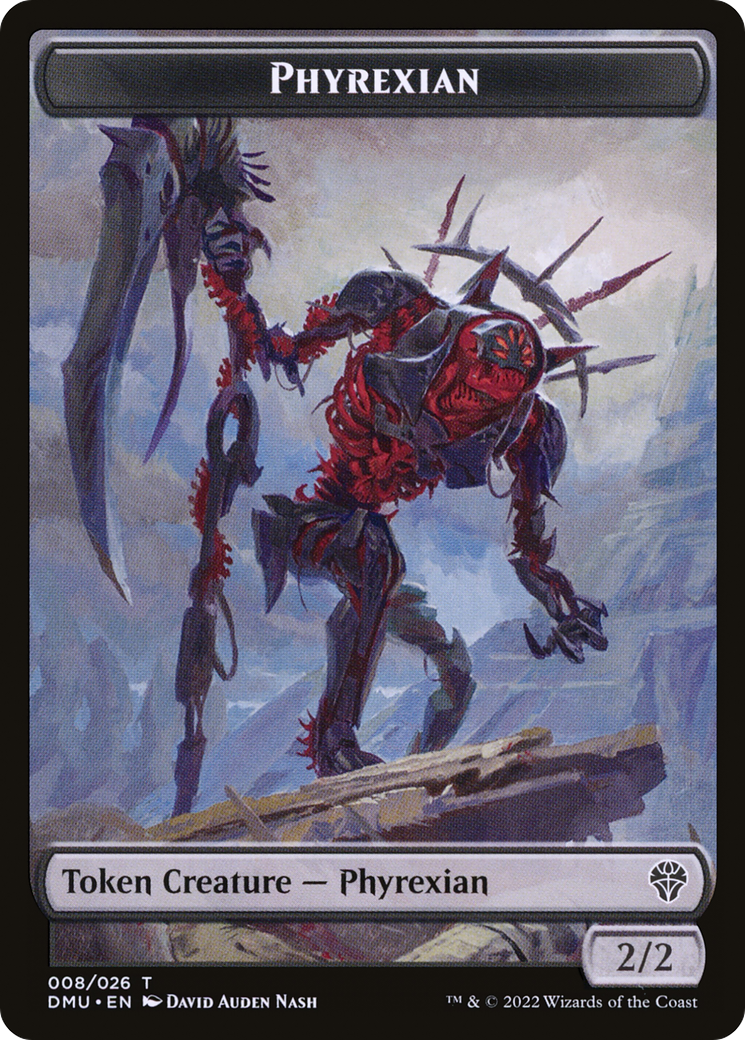 Phyrexian (DMU-008) - Dominaria United Tokens