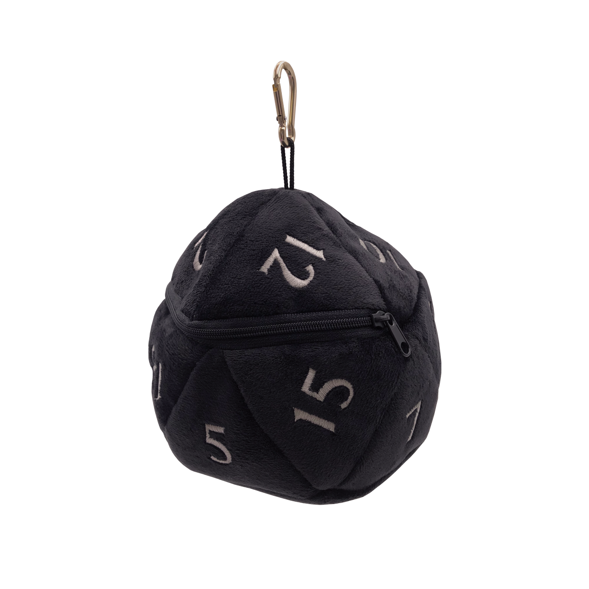 Ultra PRO: Dice Bag - Plush D20 (Black)