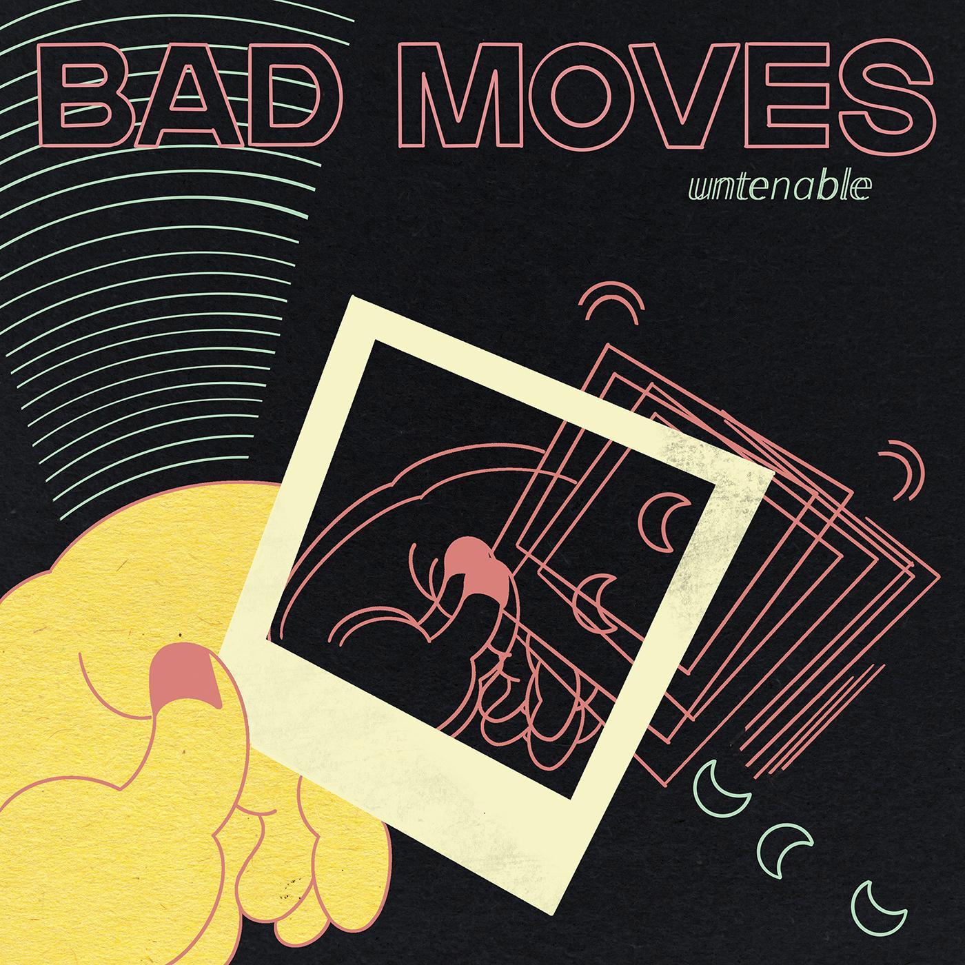 Bad Moves - Untenable (Mint Green Swirl Vinyl) [Vinyl]
