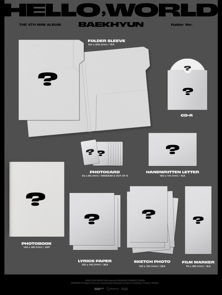 Hello, World - Folder Version - incl. 24pg Photobook, Lyrics Paper, Sketch Photo, Film Marker, Handwritten Letter + 2 Photocards [Import] (CD)
