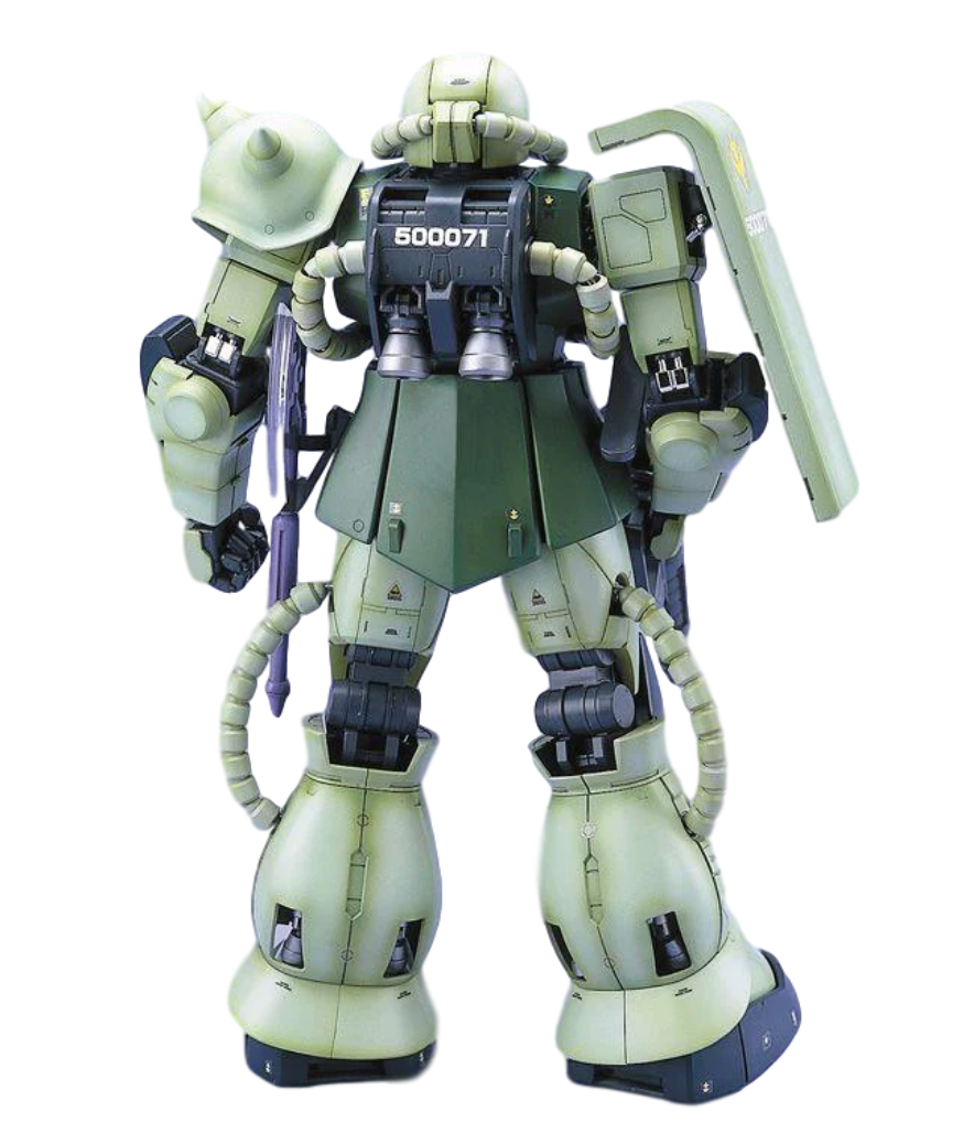 Bandai 1072361 1/60 PG Char's MS-06S Zaku II Mobile Suit Gundam (Green)