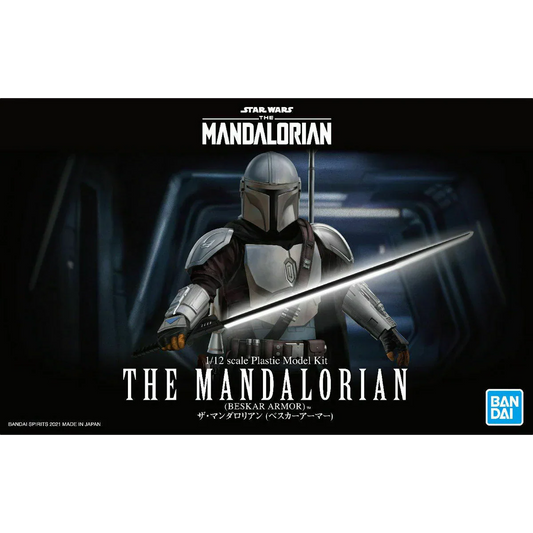 Bandai 11001 1/12 Star Wars Mandalorian Beskar Armor Model Kit