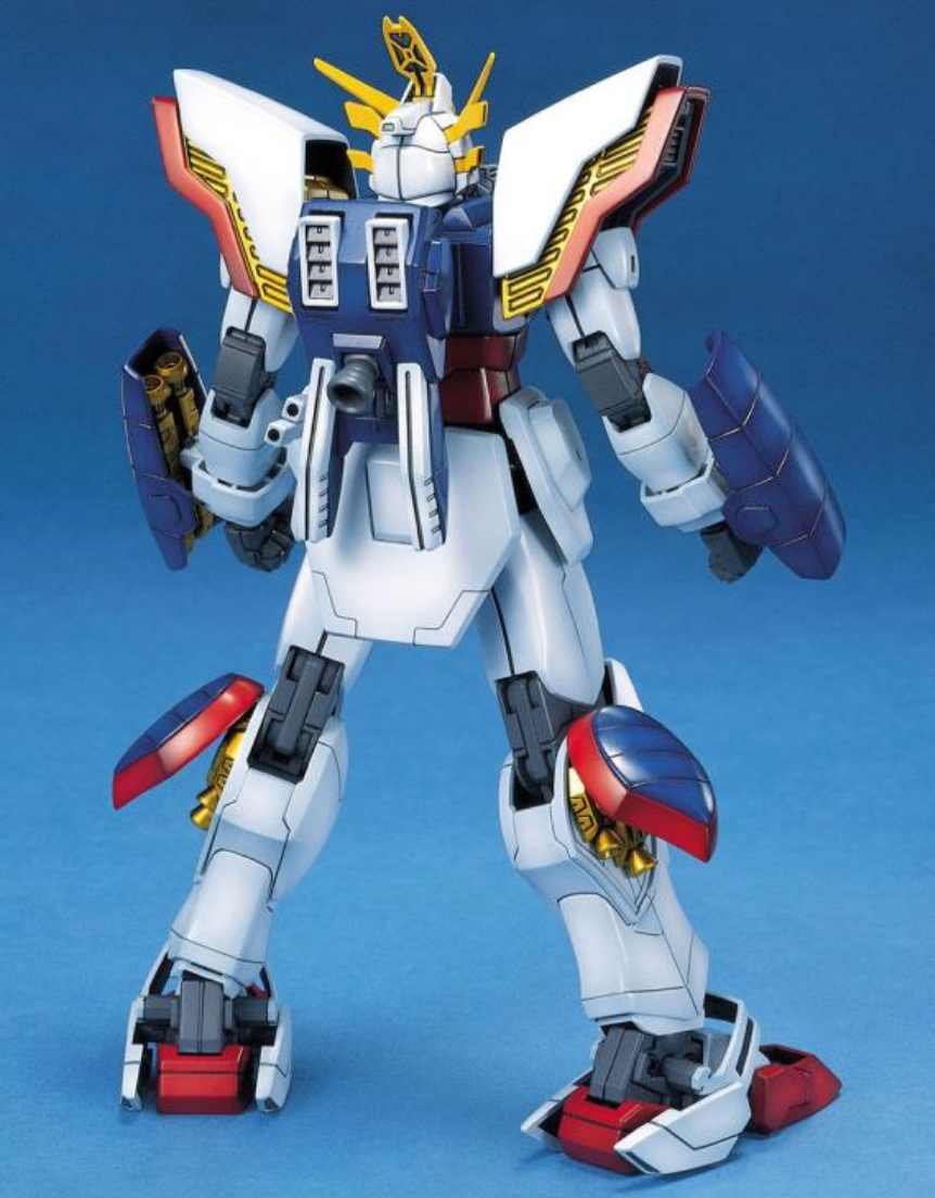 Bandai 1110535 1/100 MG Shining Gundam Mobile Suit with Fighting Action