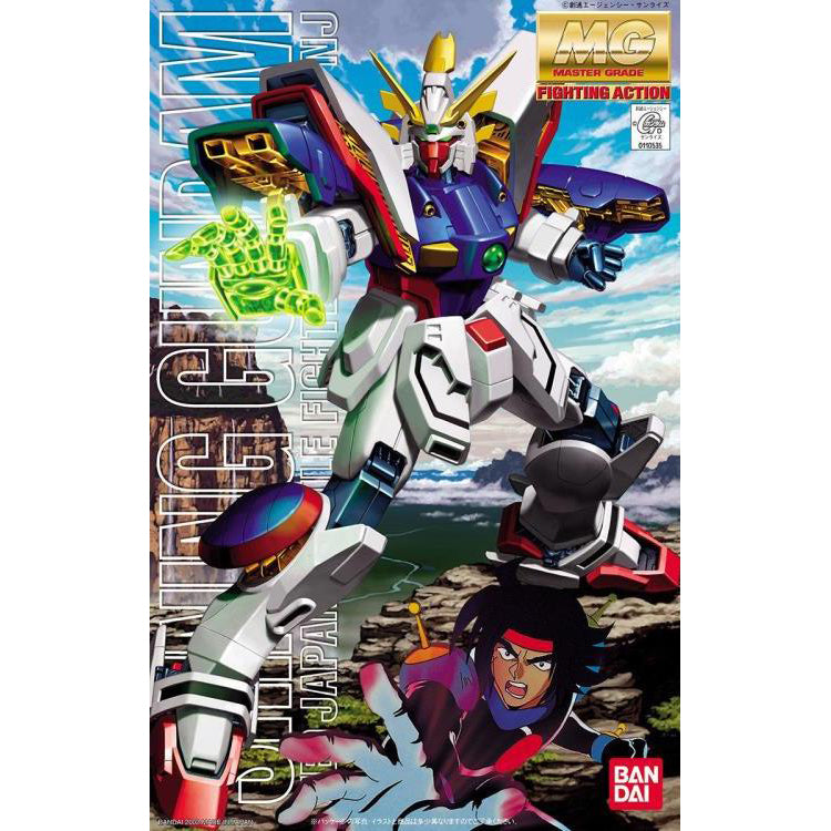 Bandai 1110535 1/100 MG Shining Gundam Mobile Suit with Fighting Action
