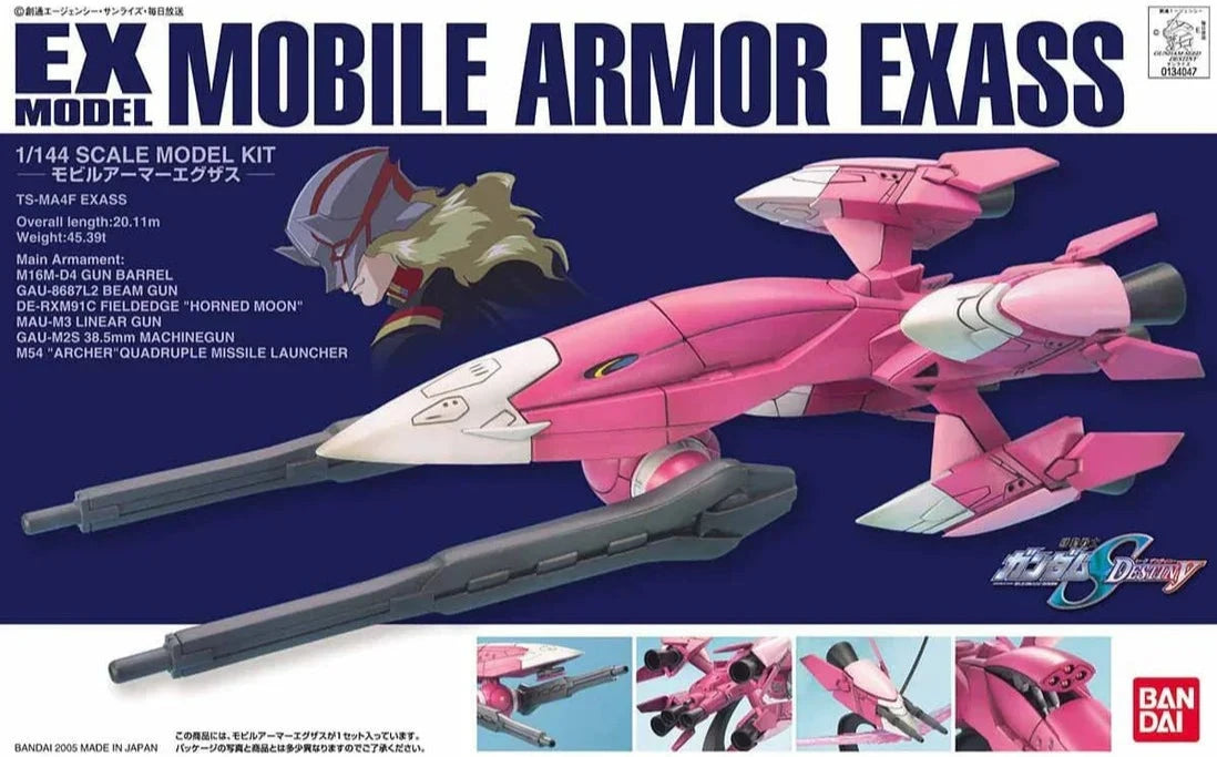 Bandai 1134047 1/1700 EX #22 Mobile Armor Exass from Gundam SEED