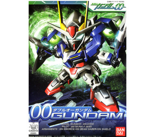 Bandai 2042816 BB SD #316 00 Gundam Mobile Suit (Gundam 00)