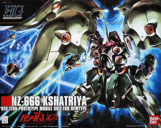 Bandai 2072798 1/144 HGUC #99 1/144 NZ-666 Kshatriya "Gundam UC"