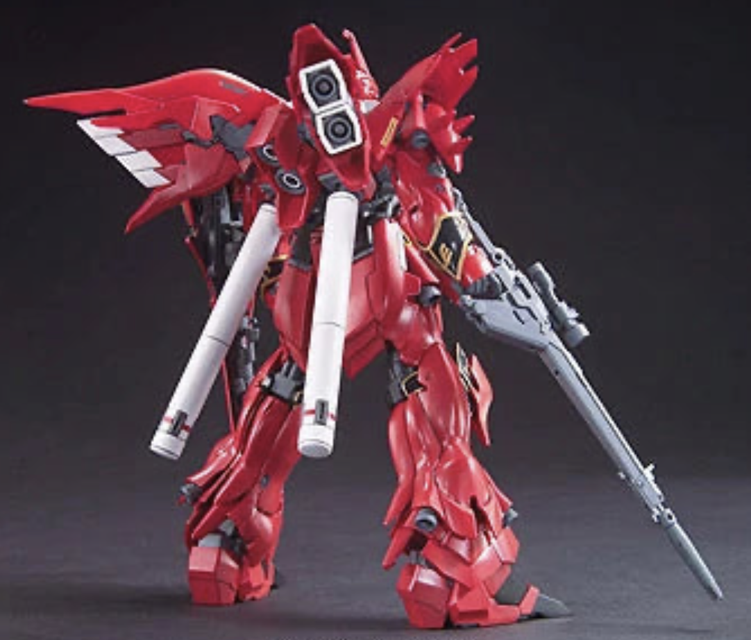 Bandai 2101615 1/144 HG UC #116 MSN-06S Sinanju Newtype Mobile Suit Gundam