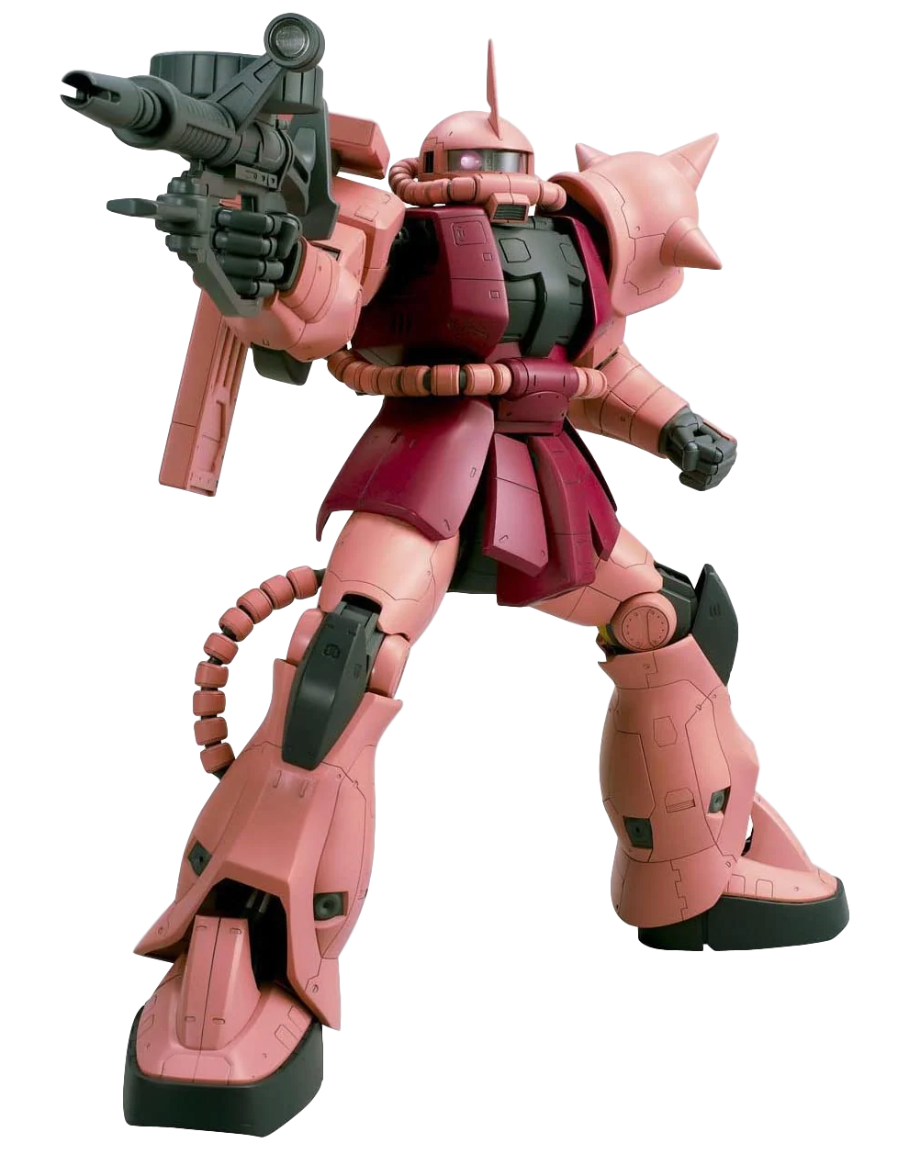 Bandai 2118540 1/48 Mega Size Char"s Zaku II Mobile Suit Gundam