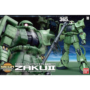 Bandai 2130170 1/48 Mega Size Zaku II Gundam