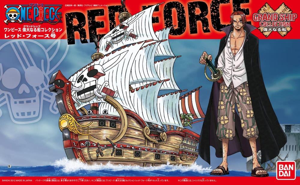 Bandai 2156341 One Piece Grand Ship Collection #4 Red Force